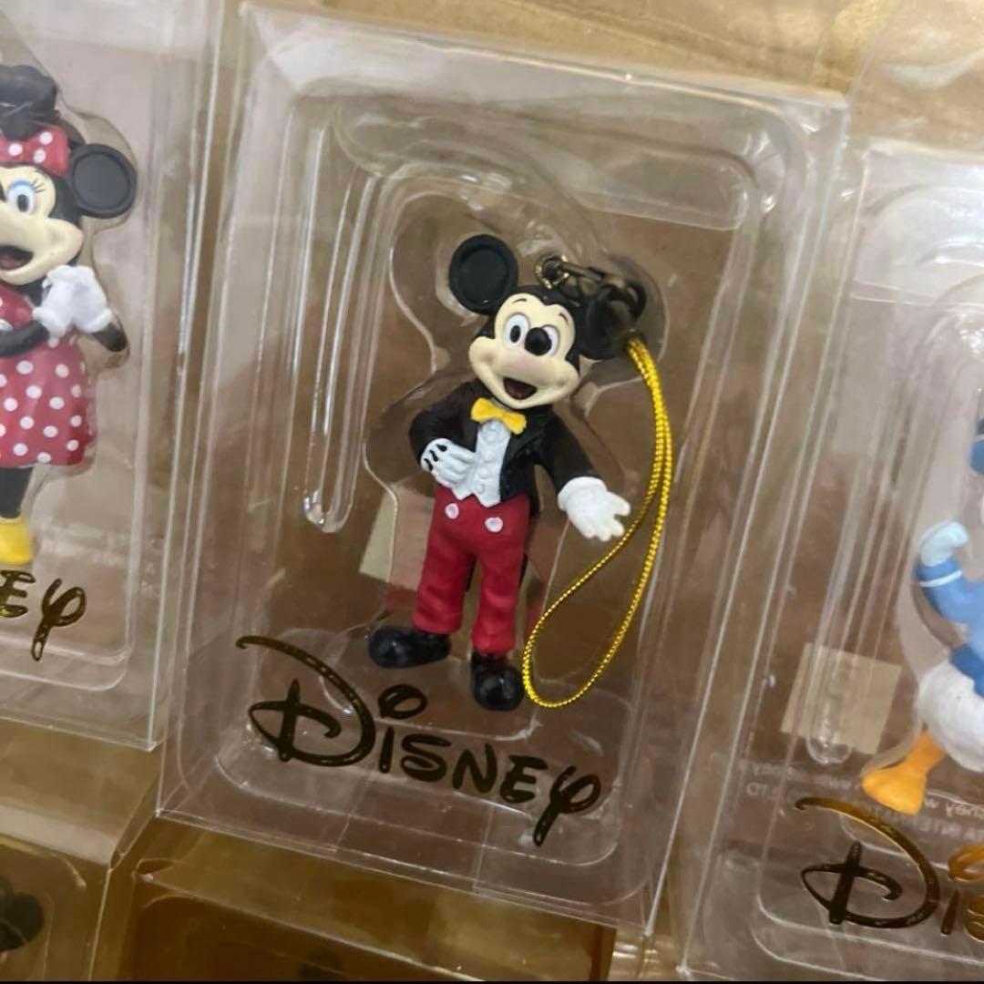 レア　ヴィンテージ　ディズニーキャラクターストラップ　フィギュア　1セット