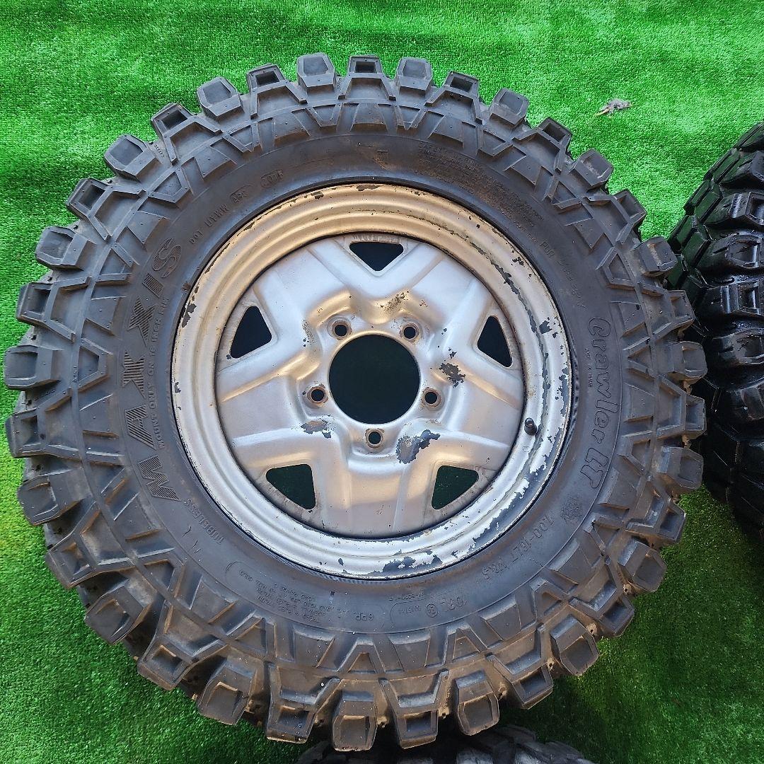 ジムニー(ゴツゴツ)タイヤー　山道　Ja11