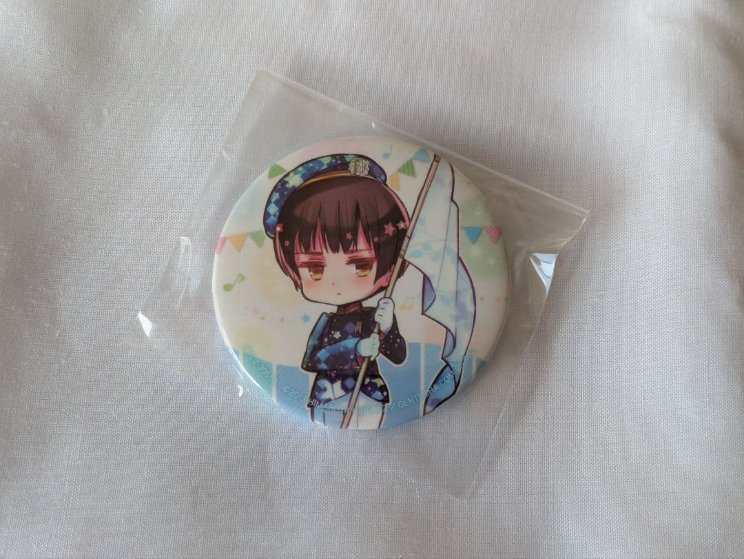 ヘタリア 缶バッジ まとめ売り　キャラクターソングCD ベスト　アニメイト