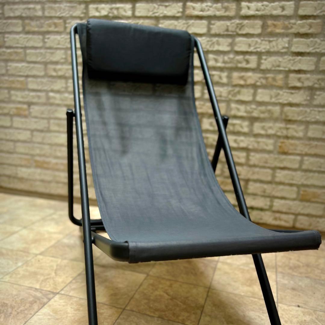 【アウトドア 折りたたみチェア／リクライニング機能付き】