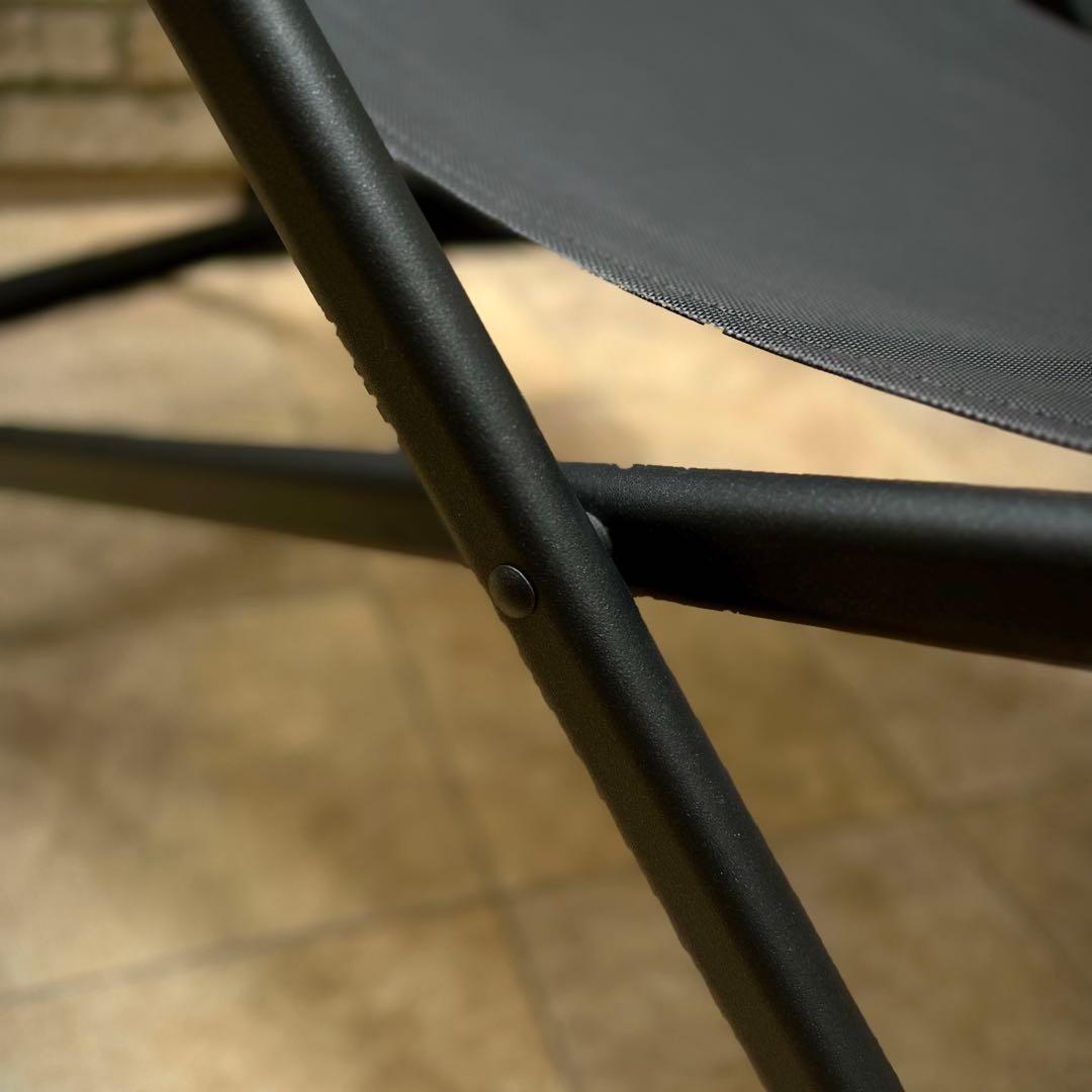 【アウトドア 折りたたみチェア／リクライニング機能付き】