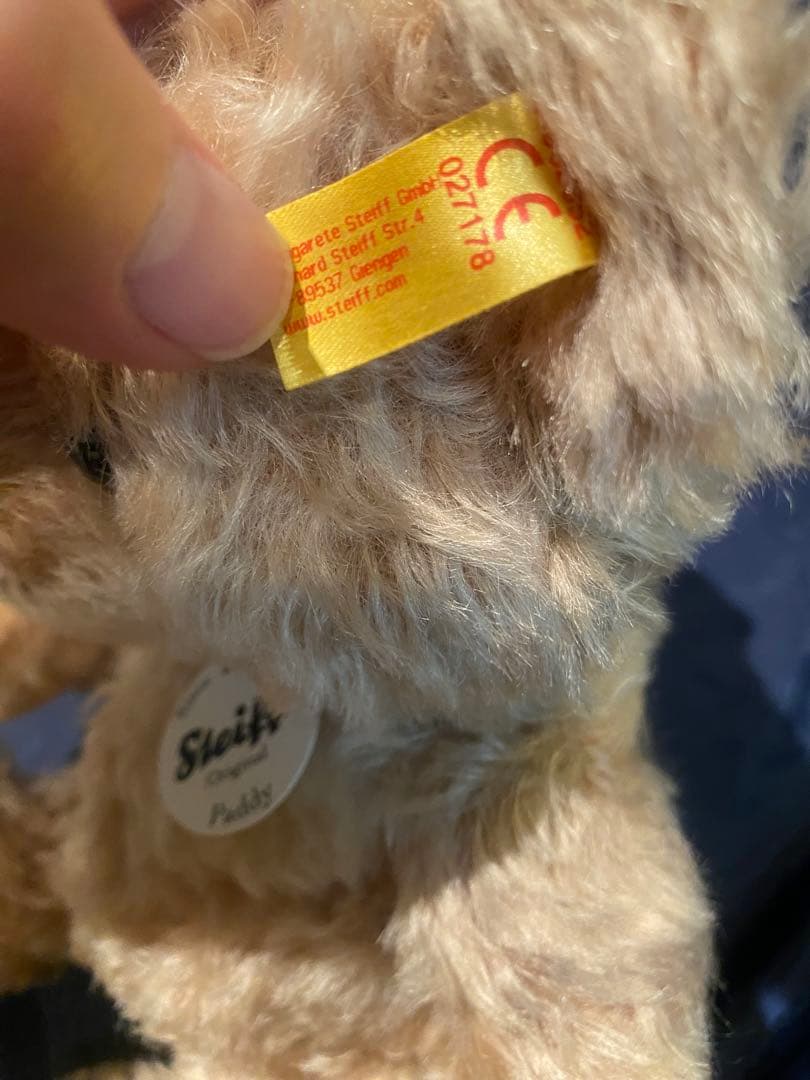 【別種】シュタイフ　テディベア　Paddy　　ぬいぐるみ　くま　パディ　セット