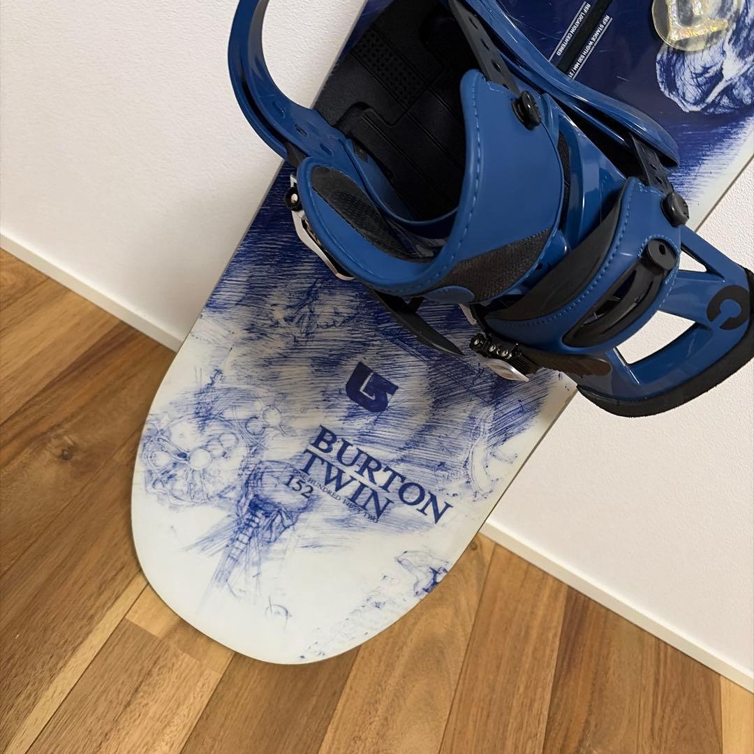 BURTON Twin 152cm BURTON ビンディングセット スノボー