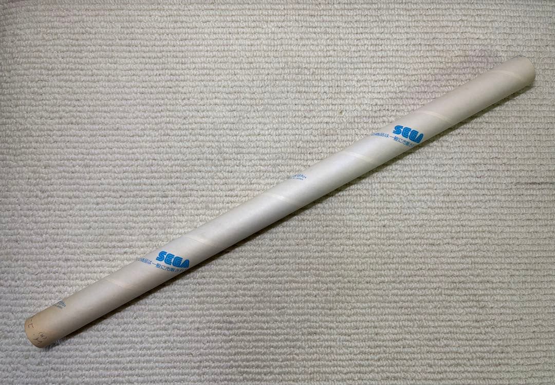 綾波レイ 新世紀エヴァンゲリオン ゴールドバージョン B2 ポスター SEGA