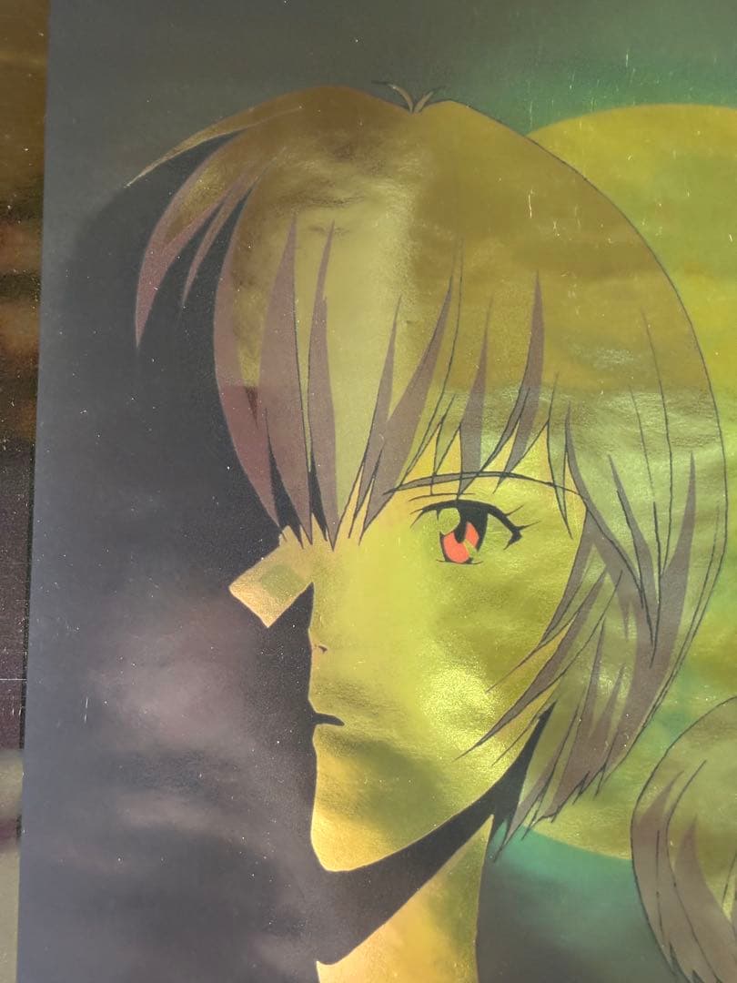 綾波レイ 新世紀エヴァンゲリオン ゴールドバージョン B2 ポスター SEGA