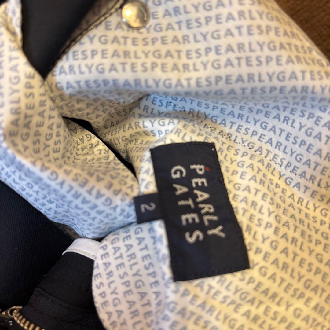 PEARLY GATES ネイビー　パンツ スリムフィット