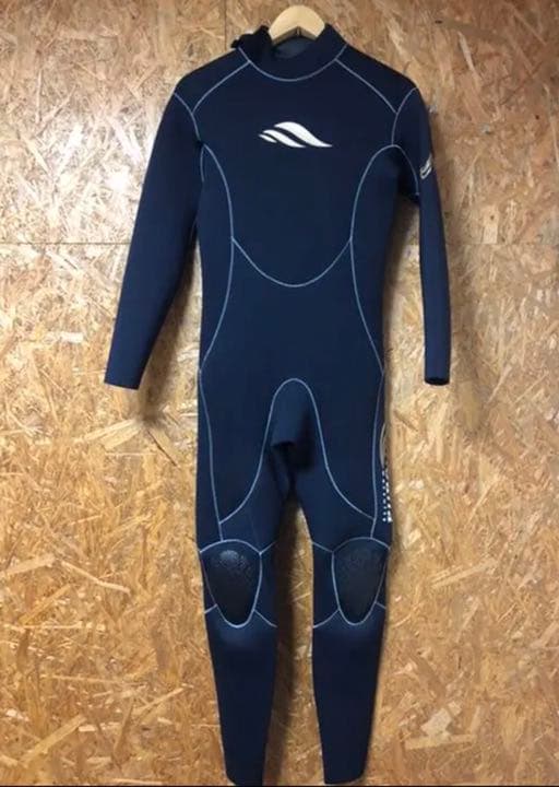 【SALE】 Moanaウェットスーツ　3/3㎜フル　サイズ ML  ブラック