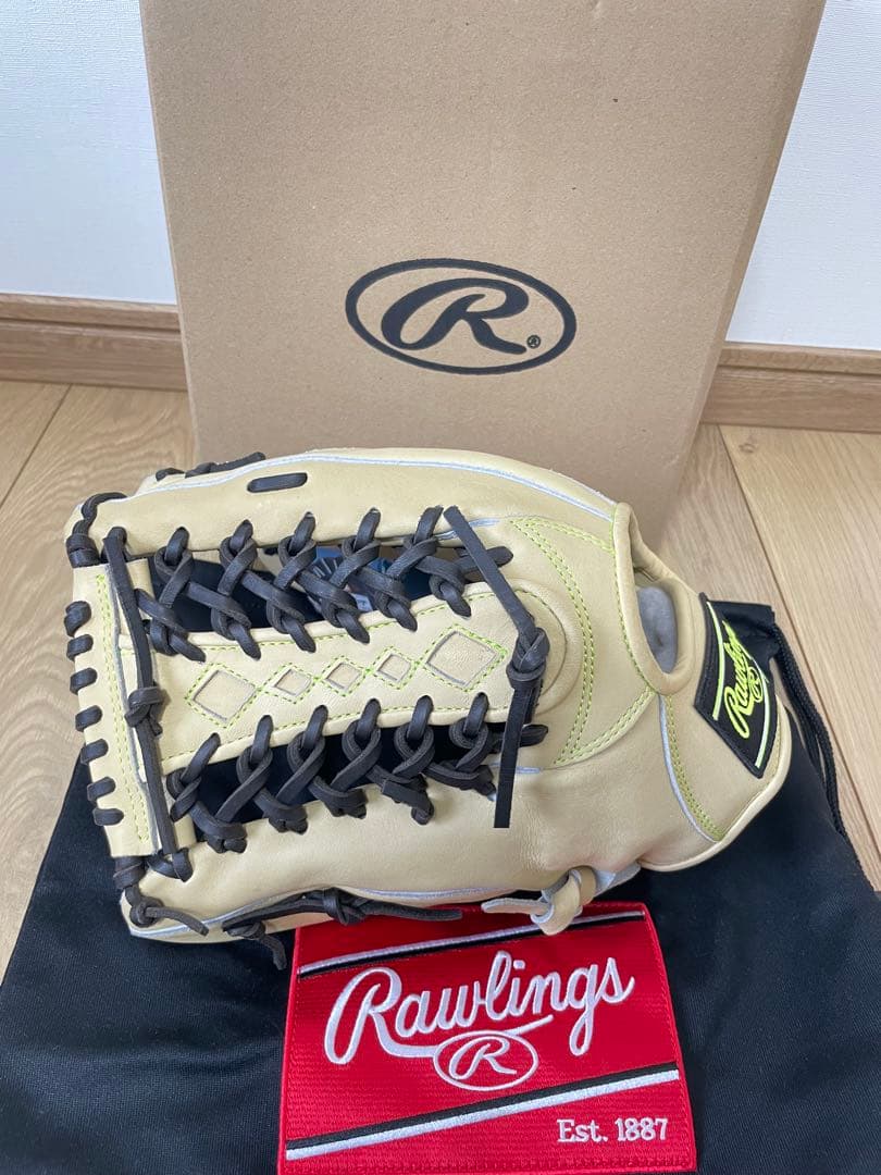 新品未使用‼️週末特別価格‼️Rawlings 硬式外野手用 高校野球対応