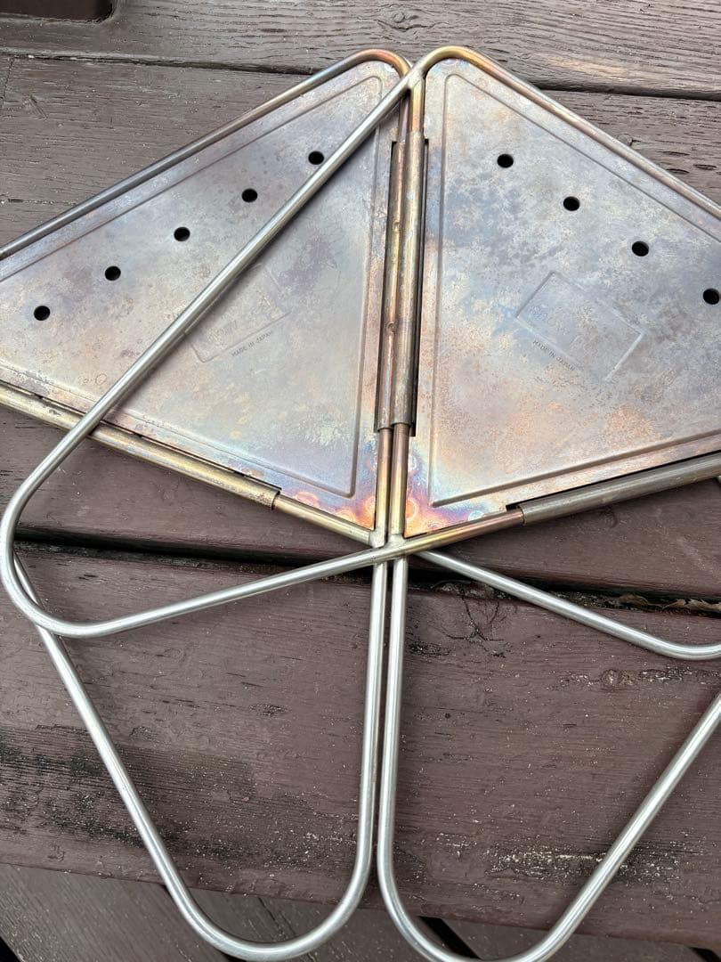  peak 焚き火台Mとグローブセット