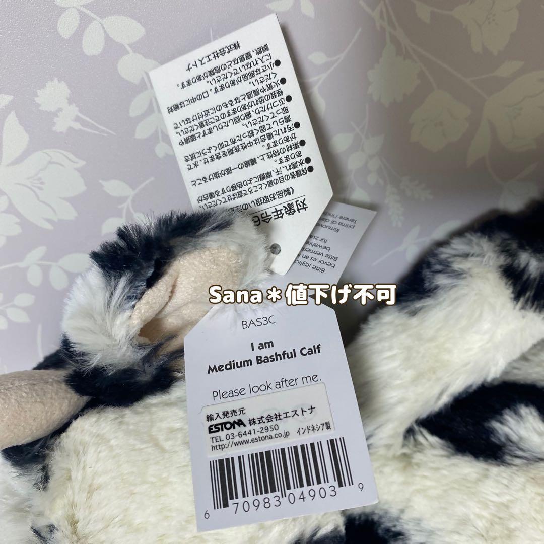 新品　 Bashful Calf Medium 廃盤　牛　ウシ