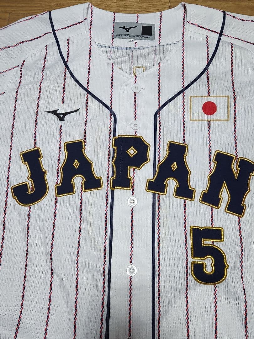 く*ぽ様 近本光司5☆WBC侍ジャパン日本代表ユニフォーム☆阪神タイガース
