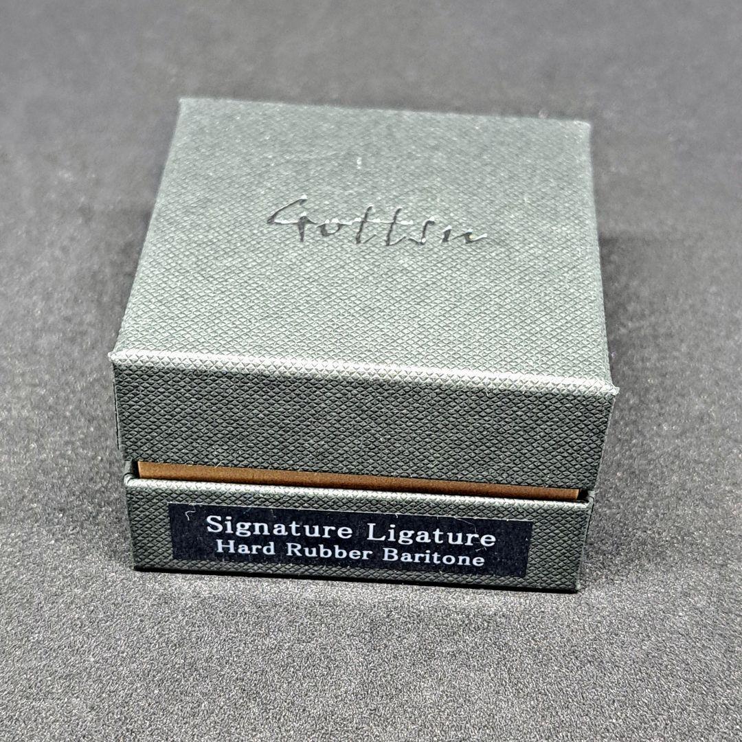 〈試奏のみ〉ゴッツ　シグネチャー　リガチャー　バリトンサックス　ラバー用