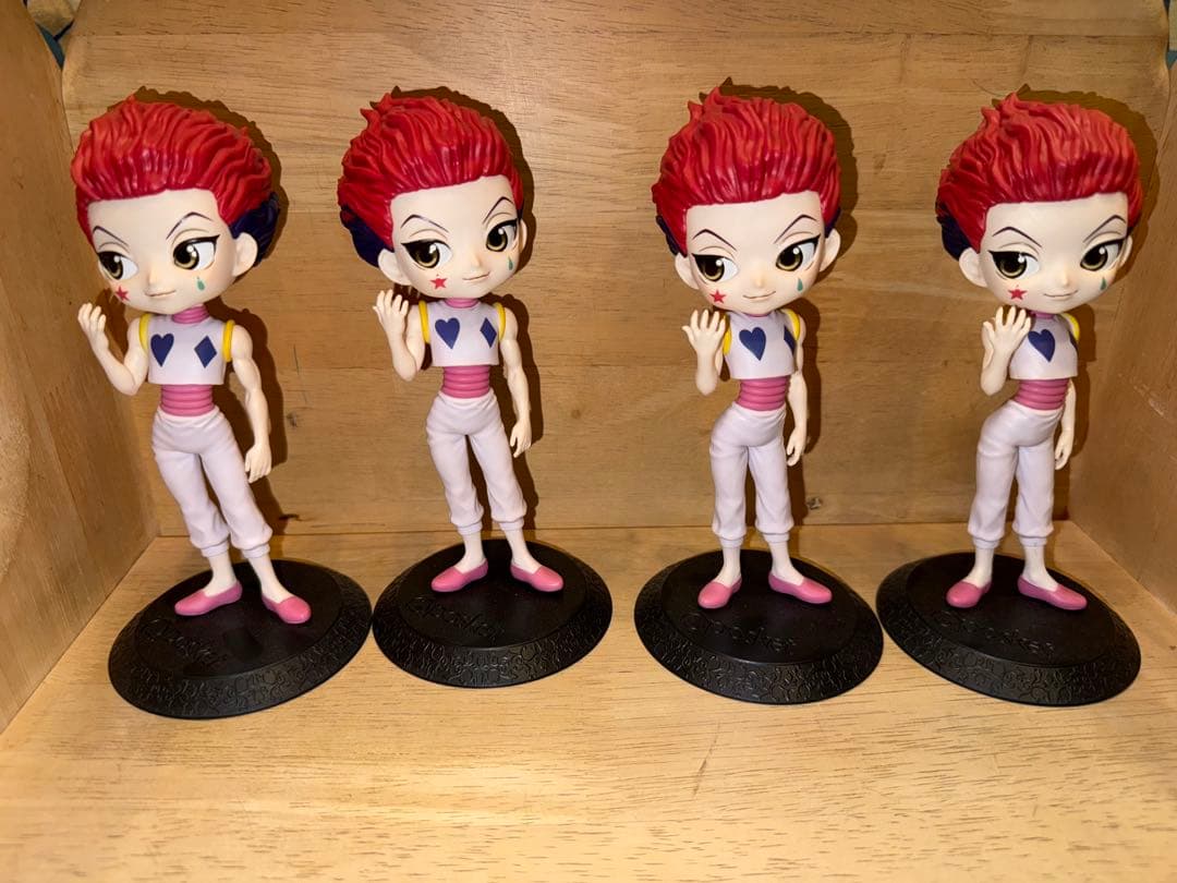 ヒソカ フィギュア 4体セット