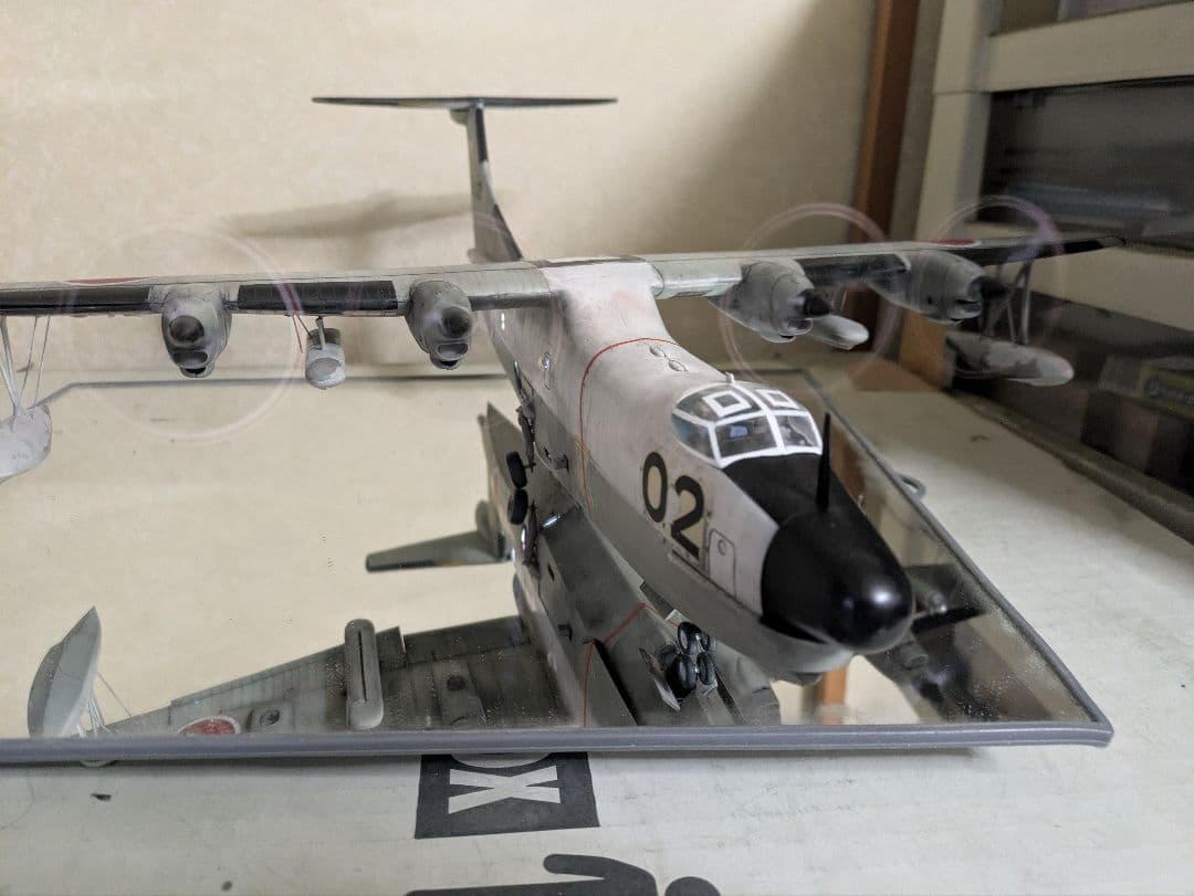 ハセガワ1/72完成品『海上自衛隊新明和PS-1対潜哨戒機』