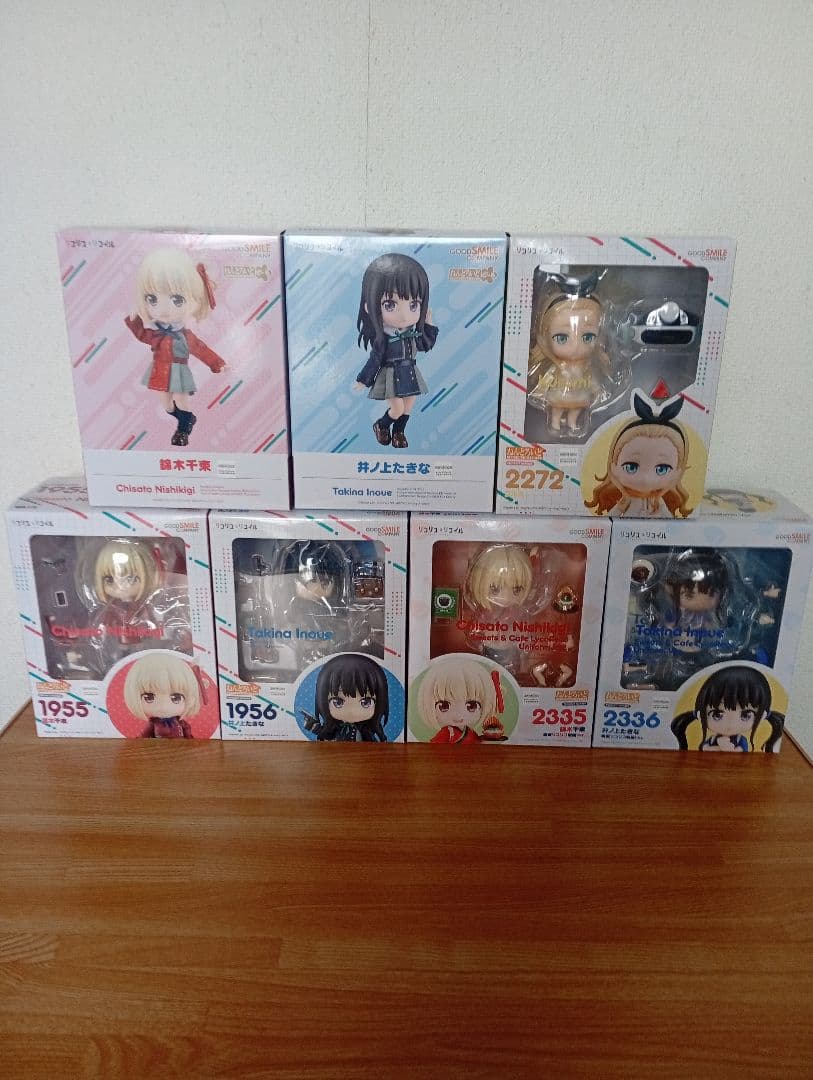 ねんどろいどリコリス・リコイル7体セット