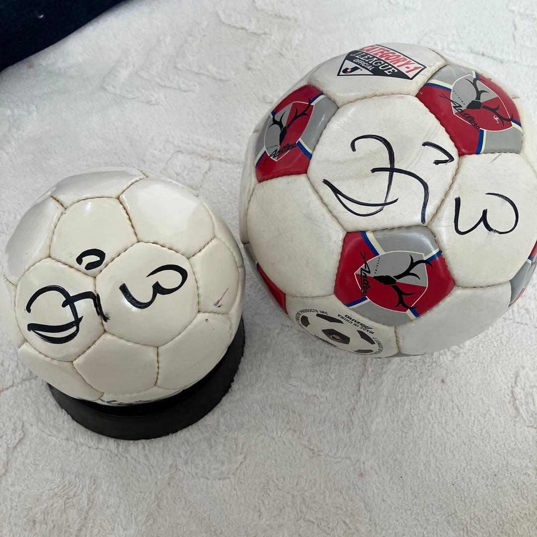 サイン入りサッカーボールセット⭐︎ジーコ