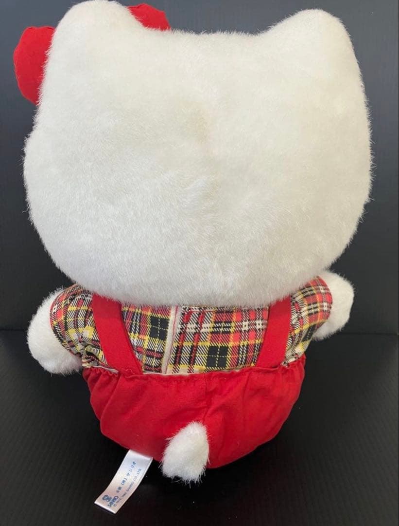 激レア❣️ 希少品　旧ロゴ　ハローキティ ぬいぐるみ 1992 平成レトロ