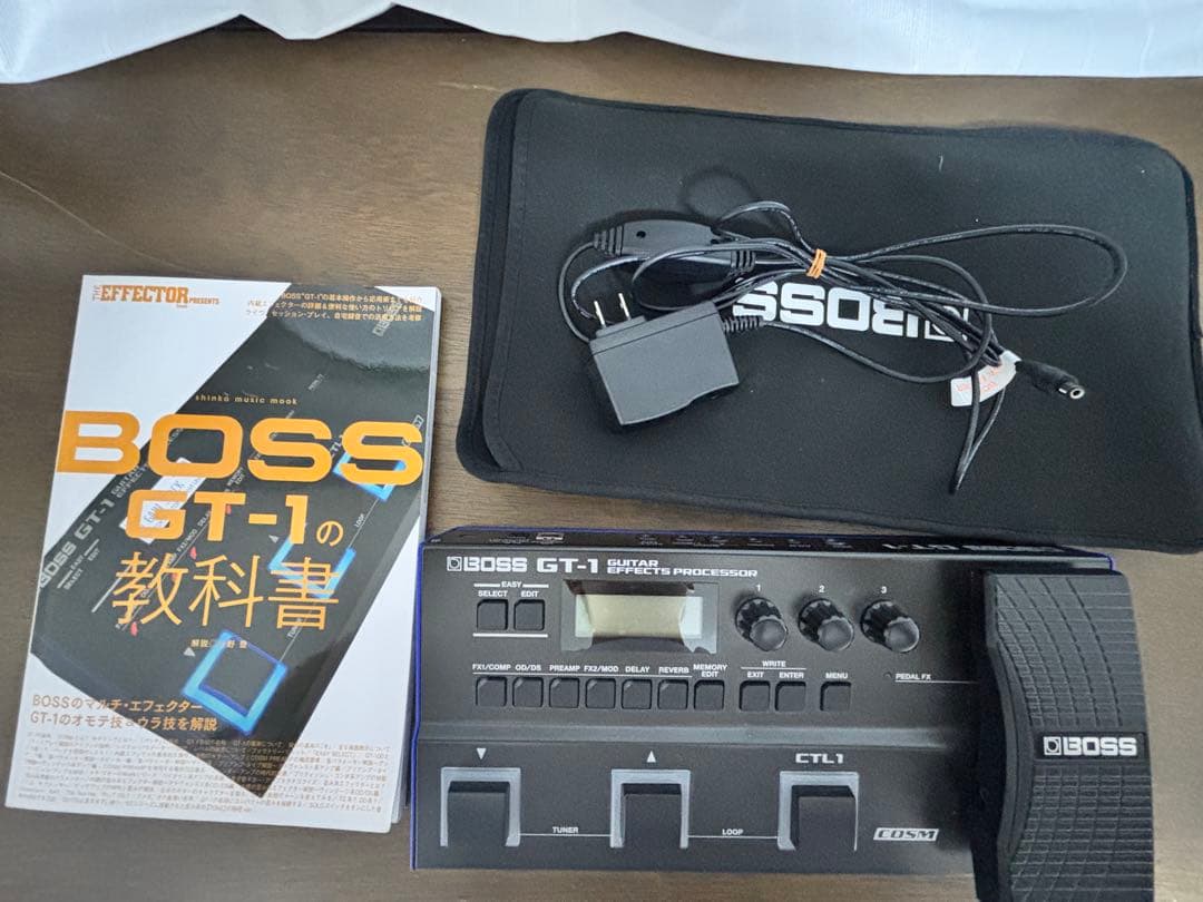 BOSS GT-1 GT-1の教科書 BOSSアダプター メッシュケース セット