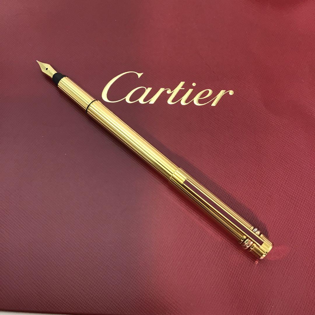 ❣️カルティエCartier❣️ K18ペン　カートリッジ式　万年筆