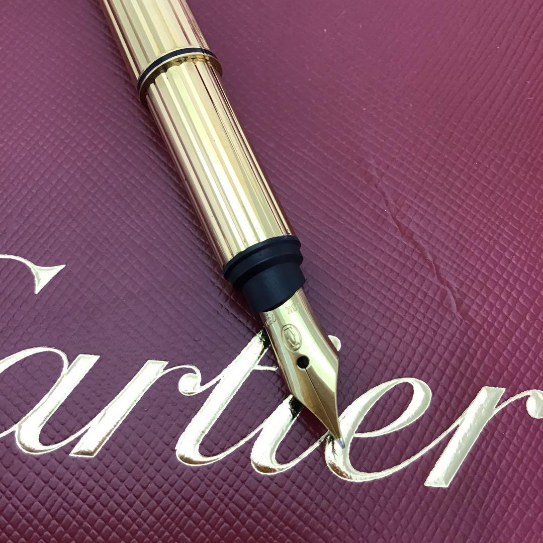 ❣️カルティエCartier❣️ K18ペン　カートリッジ式　万年筆