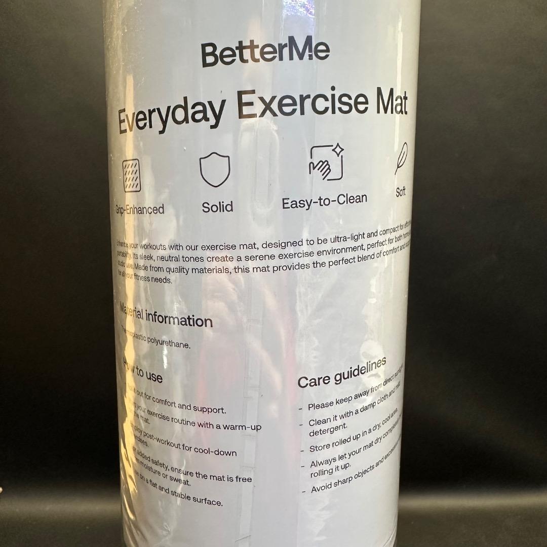 ♡J31004 未使用保管品 BetterMe エクササイズマット ベルト付き