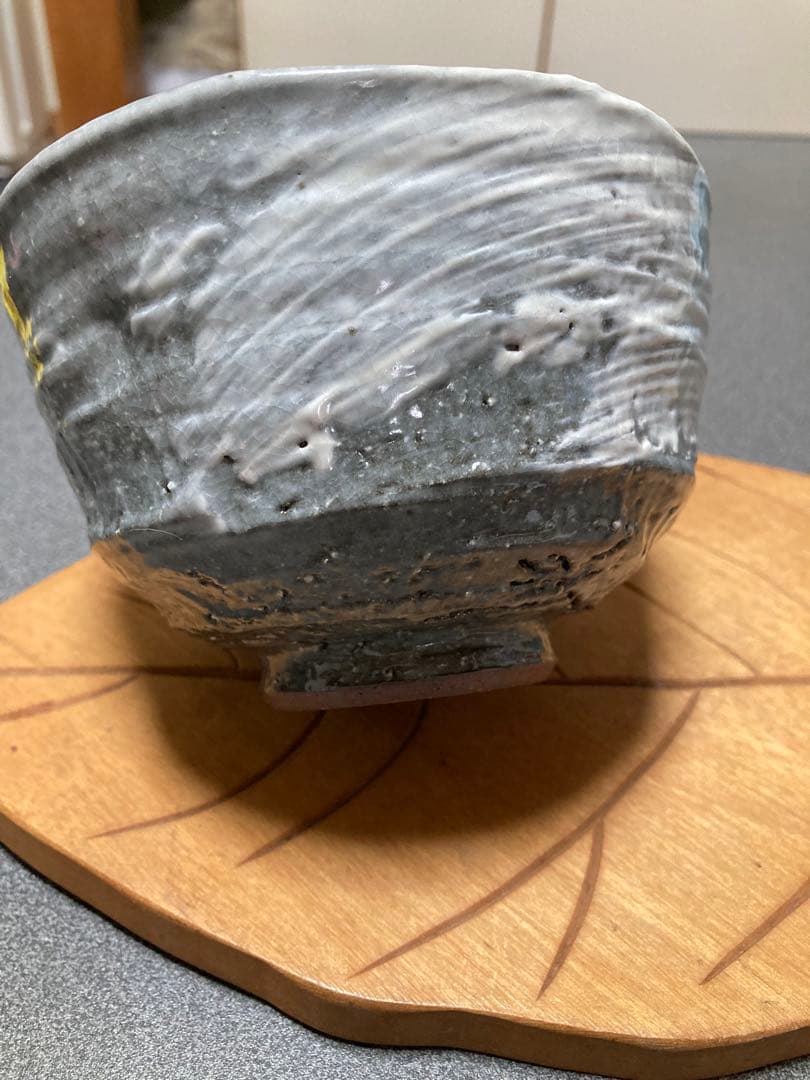 刷毛目抹茶碗　美術品