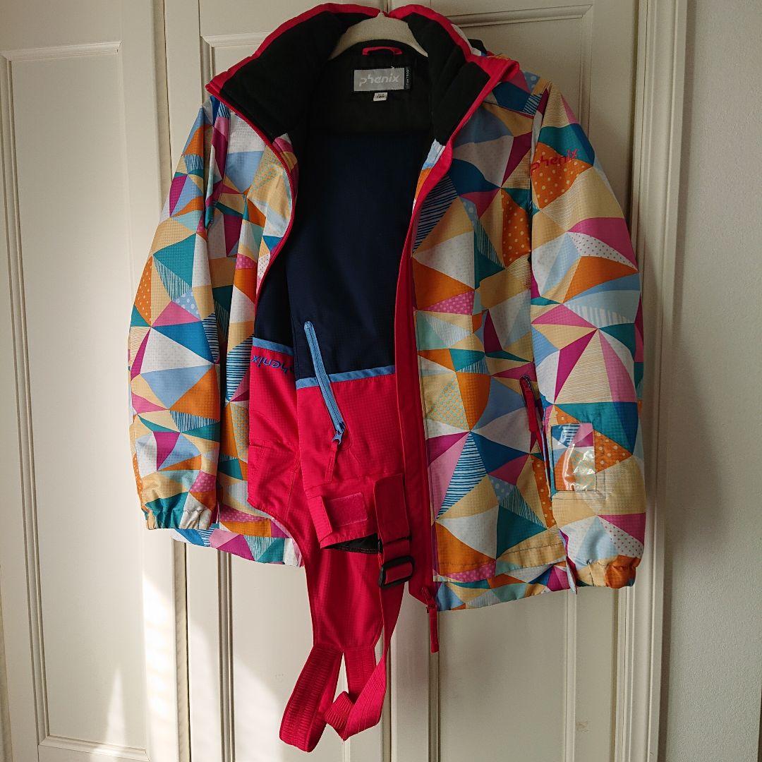 ⏹️フェニックスPHENIXスキーウェア上下セット女の子150cmボードウエア