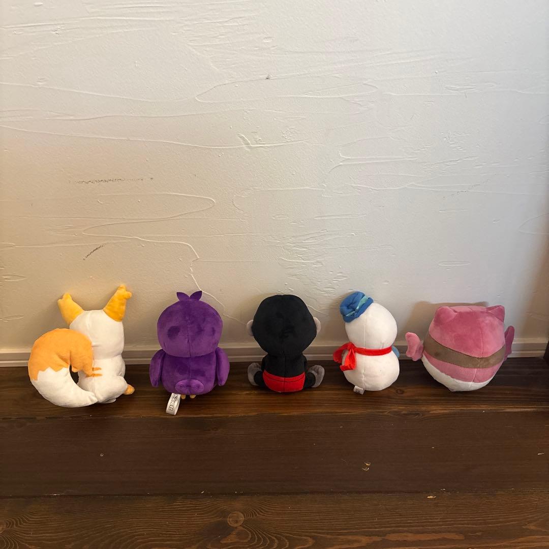 ドズル社キャラクターぬいぐるみセット