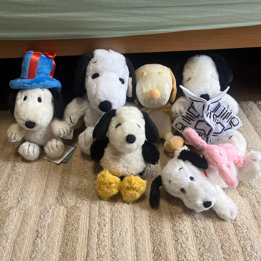 スヌーピー ぬいぐるみ　　6種