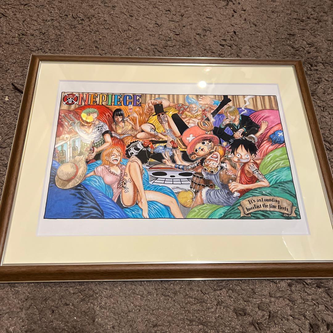 ワンピース　ONE PIECE 複製原画　麦わらの一味