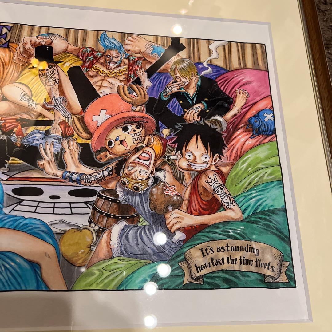ワンピース　ONE PIECE 複製原画　麦わらの一味