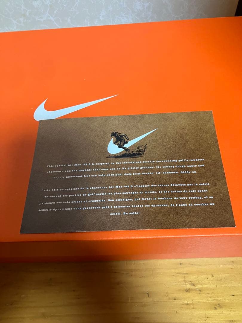 NIKE ナイキ　ゴルフ　エアマックス95 G NRG WM26 30cm