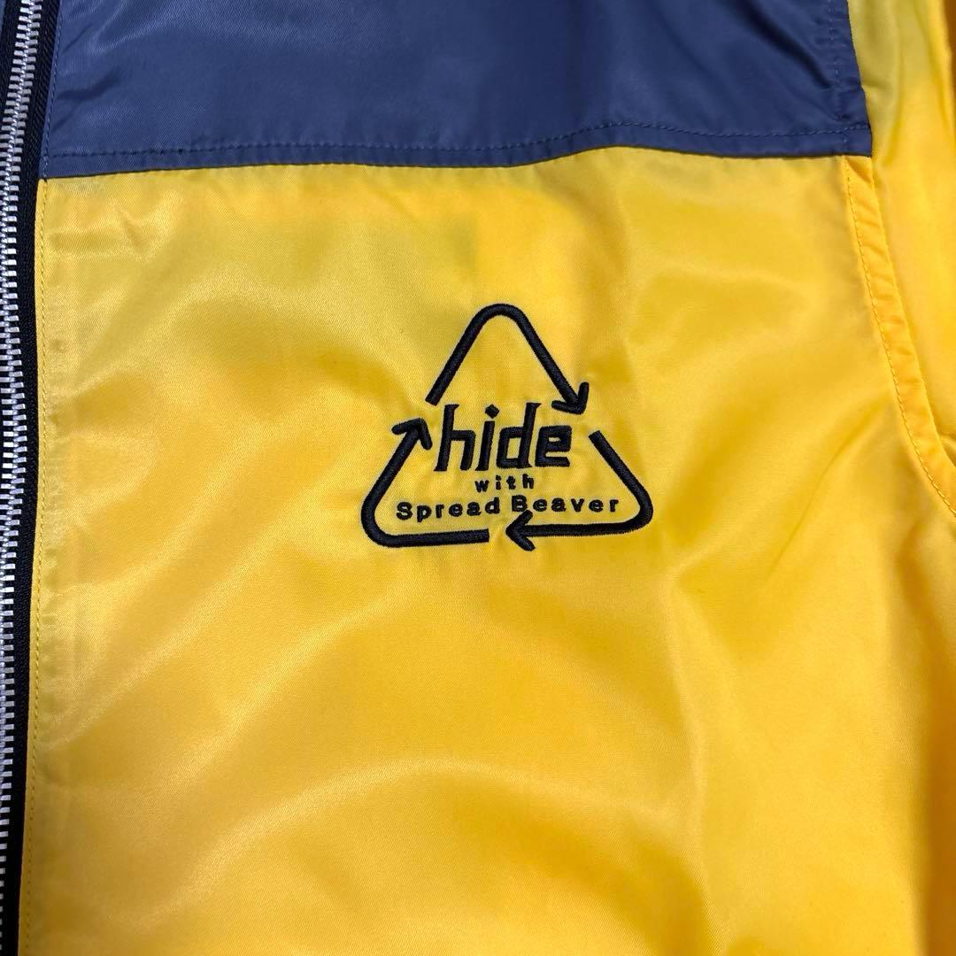 【最終値下げ】hide LEMONed ラインパーカー【hide刺繍 イエロー】