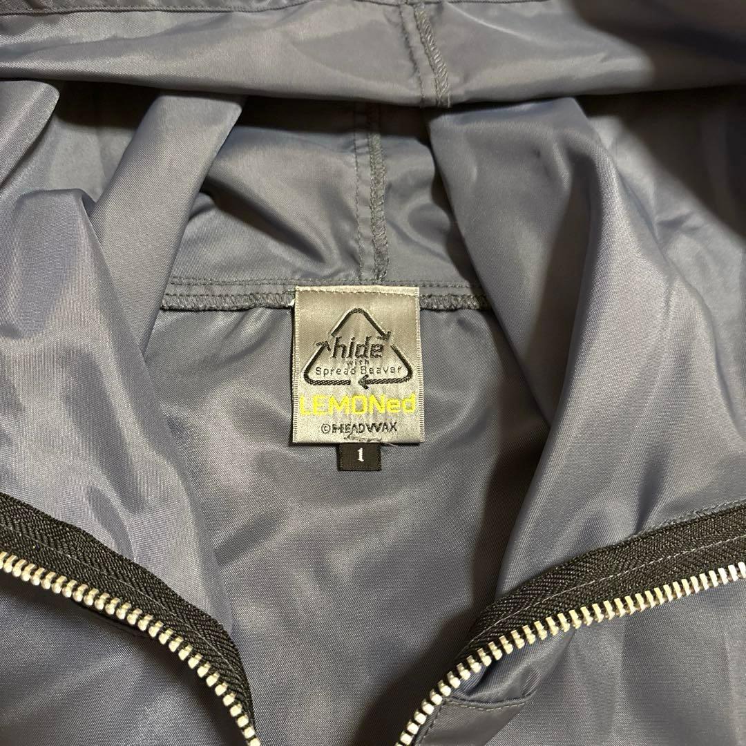 【最終値下げ】hide LEMONed ラインパーカー【hide刺繍 イエロー】