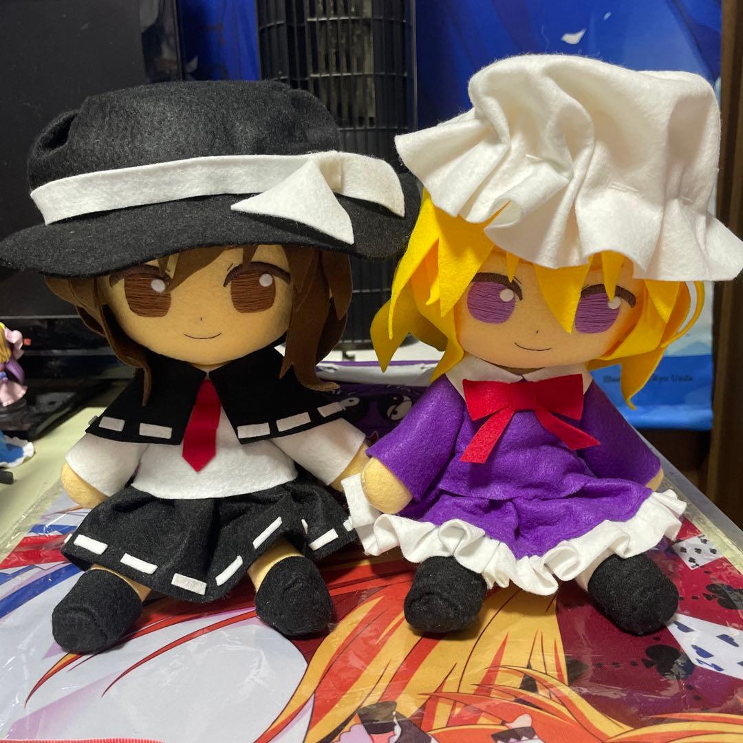 東方project 宇佐見蓮子　マエリベリー・ハーン　ぬいぐるみ　秘封倶楽部