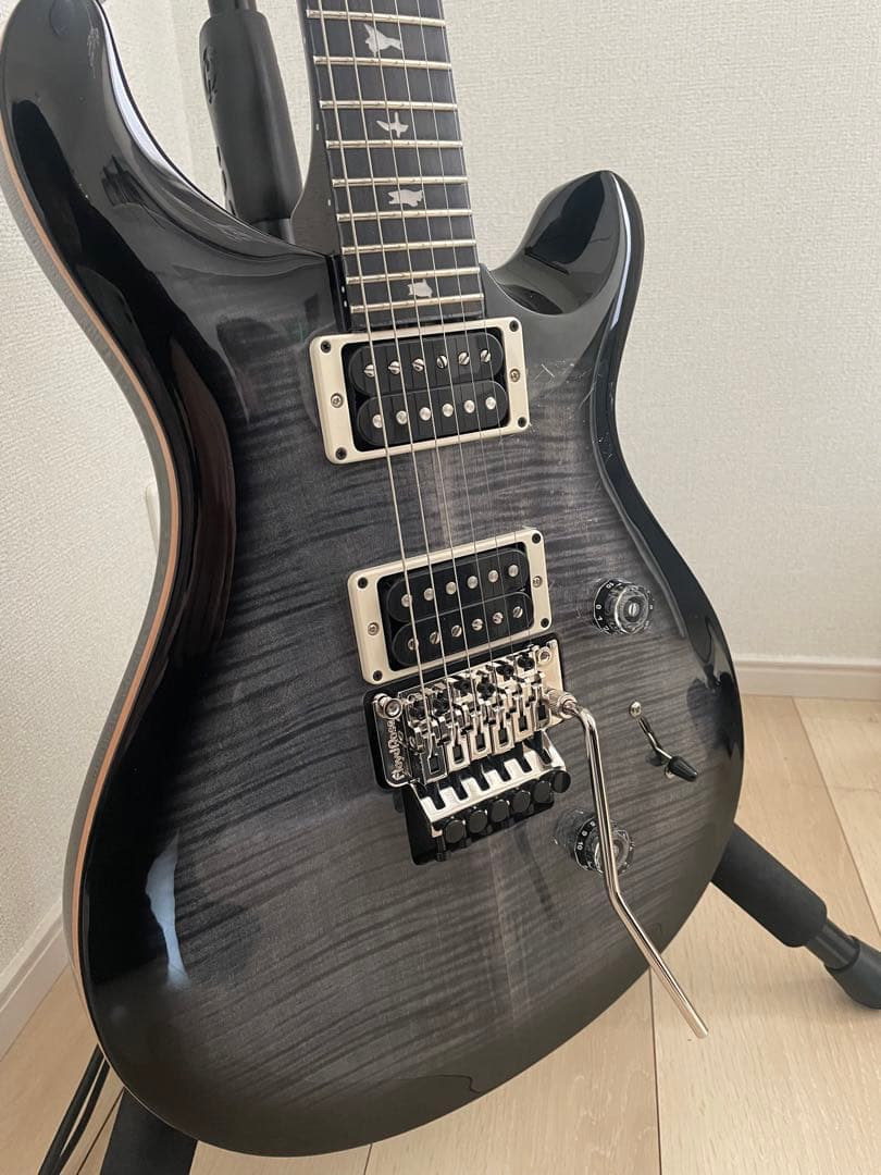 v*s様 PRS SE Custom24 Floyd charcoal burs