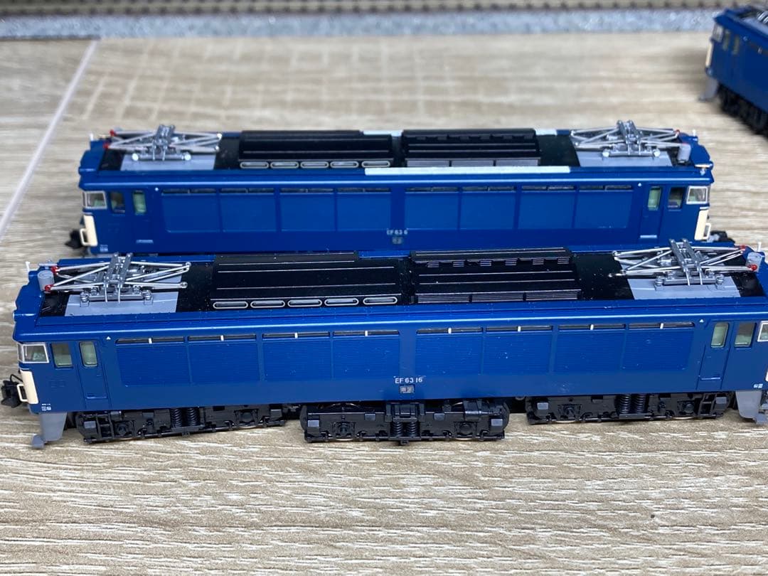 TOMIX 92167 92168 EF63 1.2次形1両ずつ