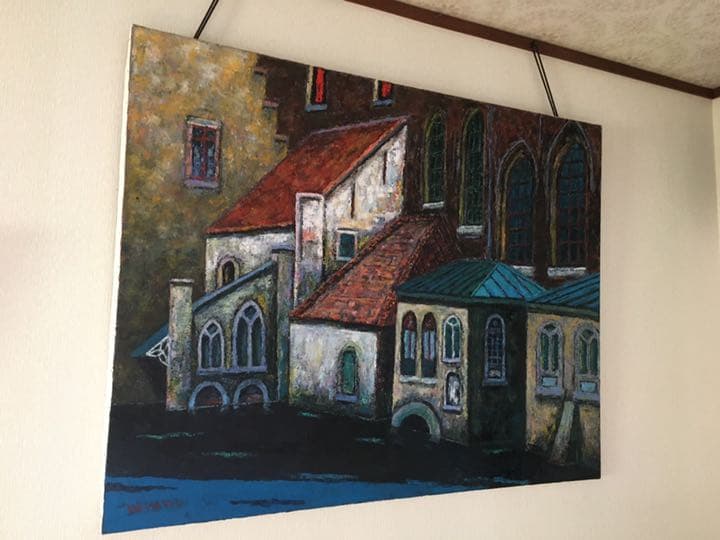 南欧の風景10 油彩