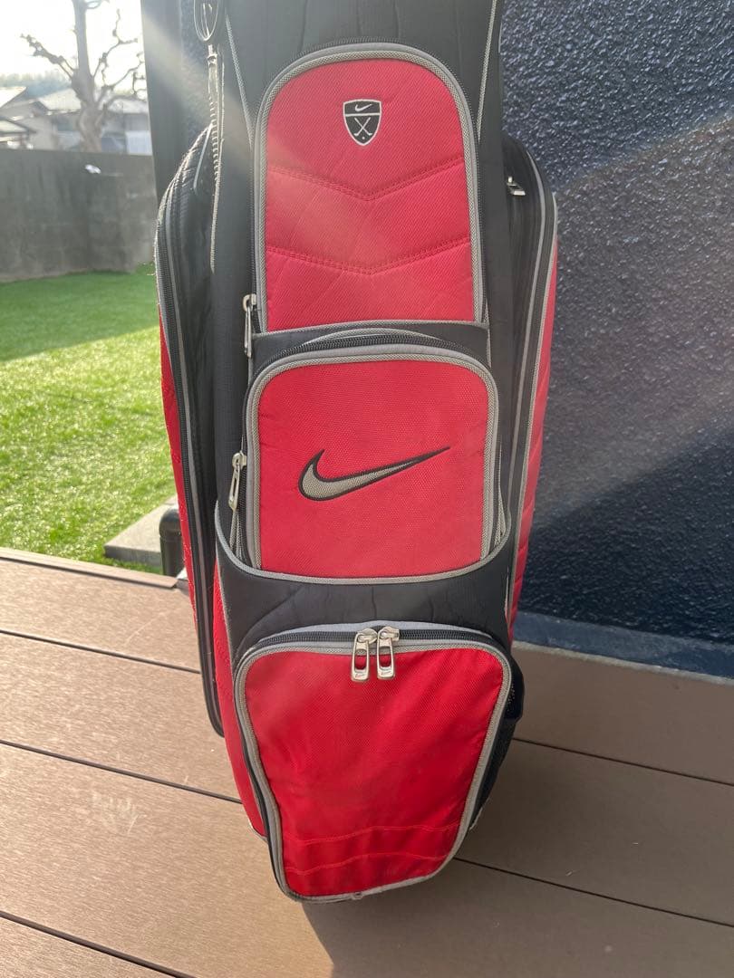 Nike ゴルフバッグ 赤/黒