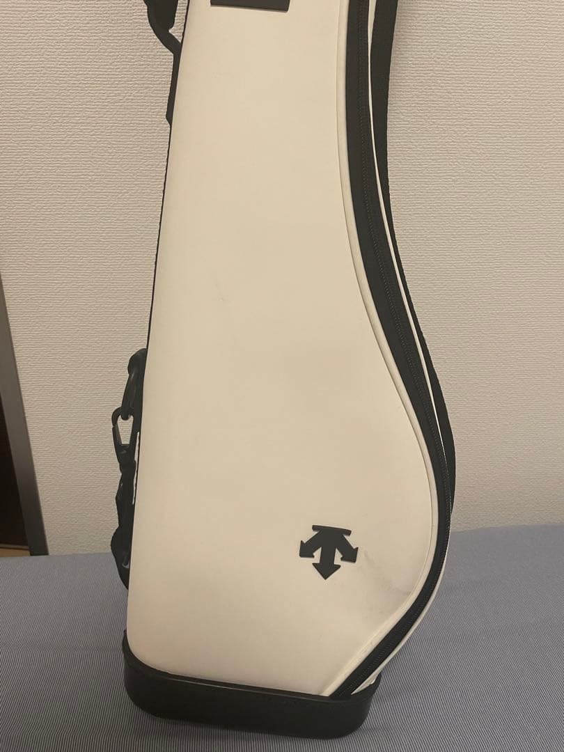 DESCENTE ゴルフバッグ ホワイト