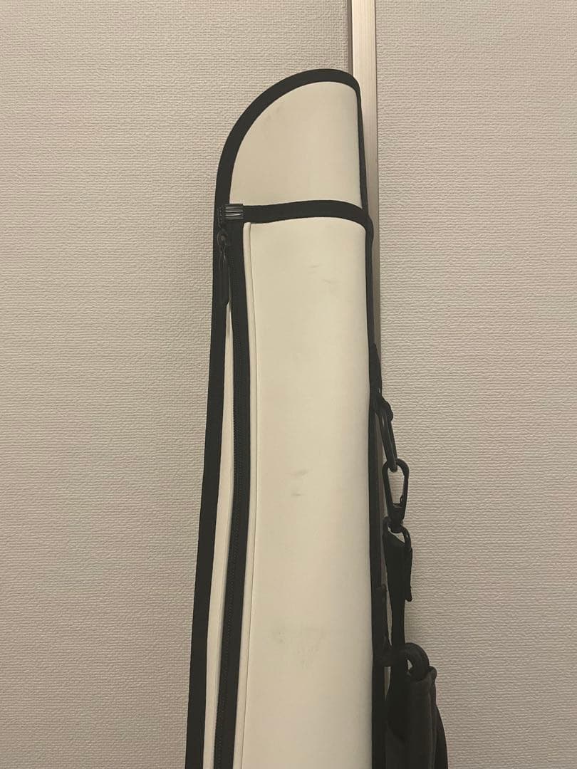 DESCENTE ゴルフバッグ ホワイト