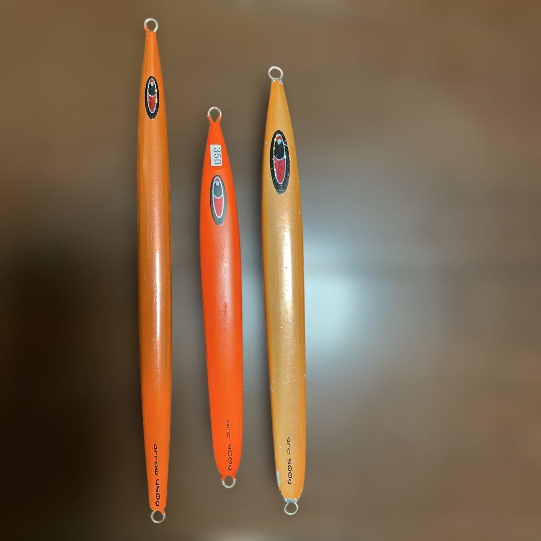 シーフロアコントロール ジグ3本 アーク arc アロー arrow