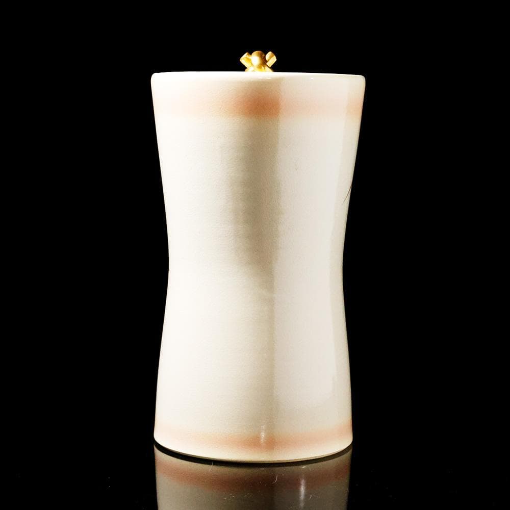 ★ はやとばあ ★T　能瀬三恵子 （萌春） 九谷焼 色絵金彩花草絵図