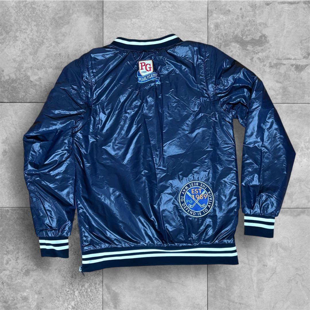 【美品】パーリーゲイツ リバーシブル スニード サイズ2 ネイビー✖️レッド