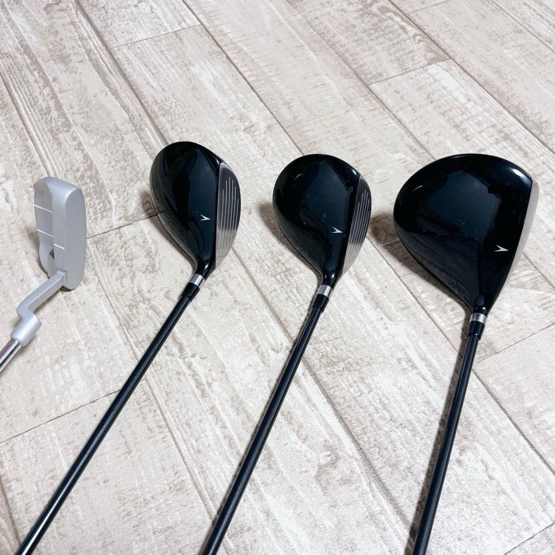 IGNIO ゴルフクラブセット 11本 レフティ 左利き 初心者 フルセット