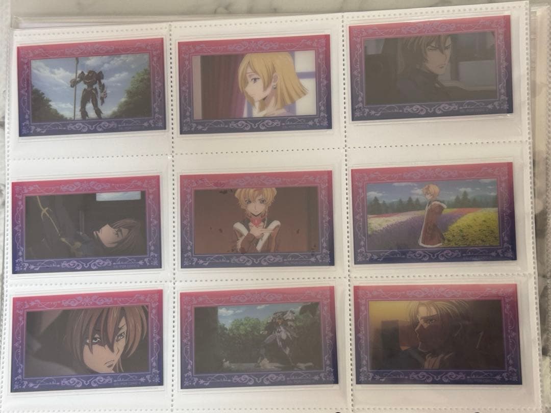コードギアス 奪還のロゼ クリアカードコレクション 1幕から最終幕 全種セット