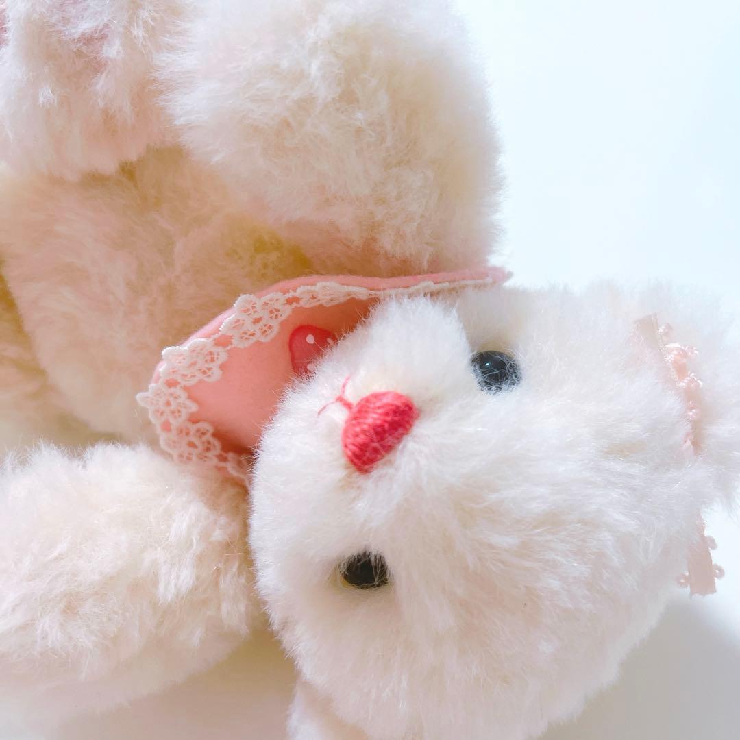 日本作家 テディベア ぬいぐるみ くま いちご アンティーク アートドール