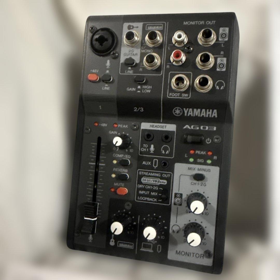 YAMAHA ヤマハ AG03MK2 ブラック