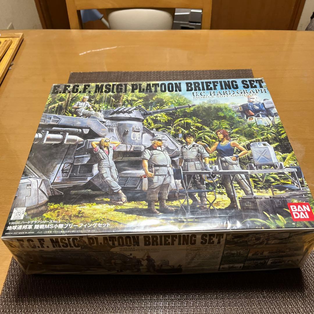 ロボット BANDAI MSIGI PLATOON BRIEFING SET 1/35