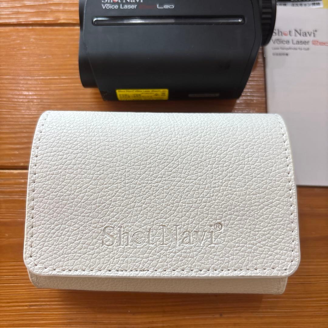 中古品　ショットナビ　レーザー距離計　Voice Laser Red Leo